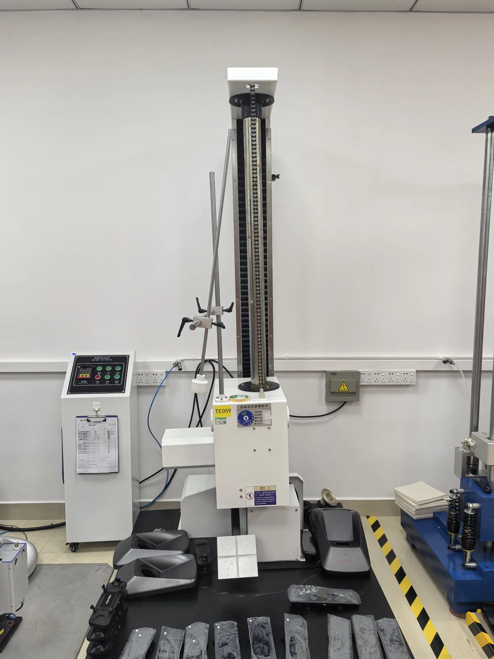 EV charger impact testing equipment