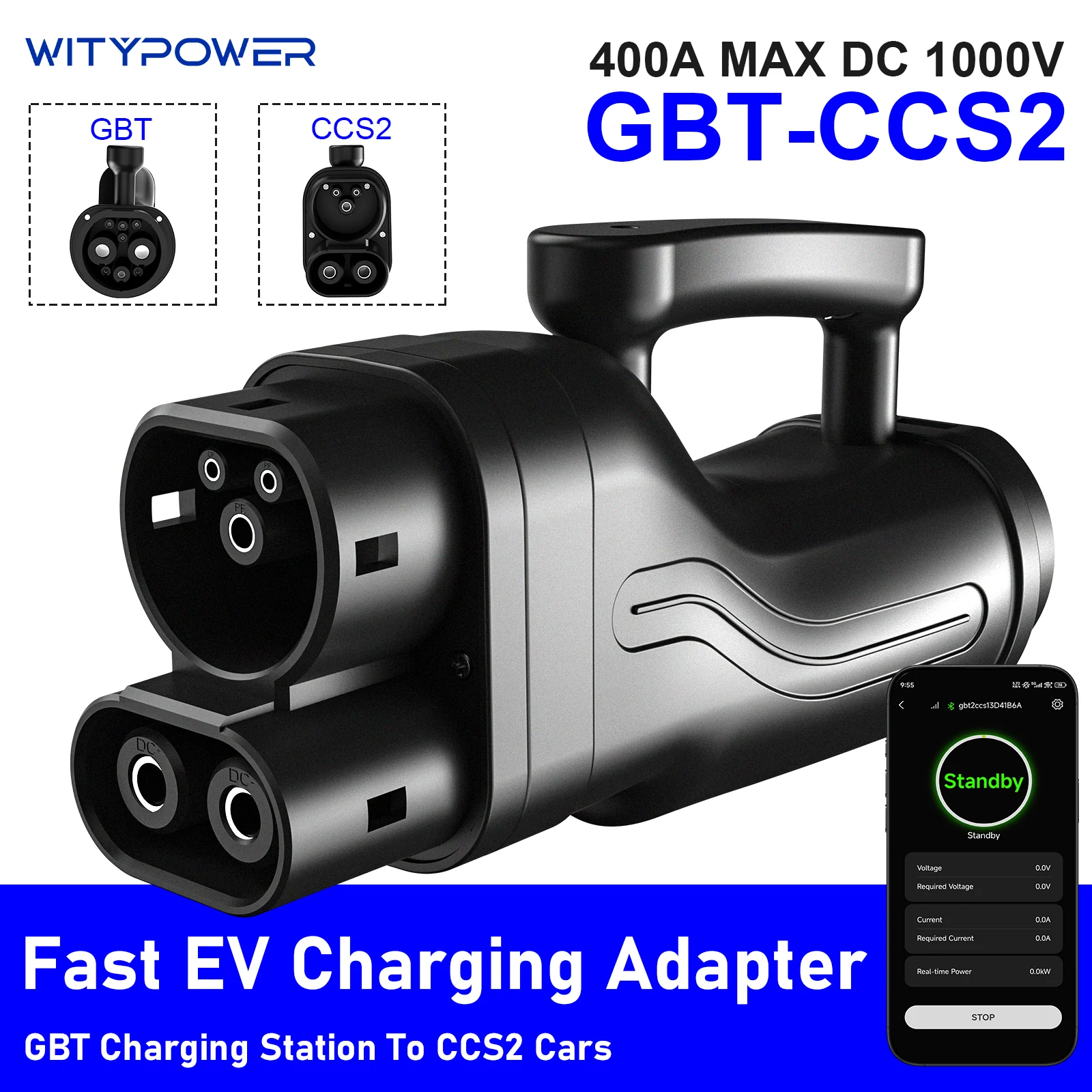 GB/T to CCS2 adapter image 1